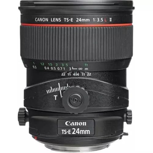 Objectif Canon TS E Fonction Bascule et décentrement 24 mm f3.5 II Canon EF pour EOS 1000 1D 50 500 5D 7D Kiss F Kiss X2 Kiss X3 Rebel T1i Rebel Rebel XSi - vue 3