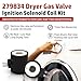 DR Quality Parts 279834 Dryer Gas Valve Ignition Solenoid Coil Kit — Fits Whirlpool, Kenmore, Maytag Gas Dryers, 2-Prong & 3-Prong Valve Coils, Replacement for AP3094251, PS334310, 12001349, 694540