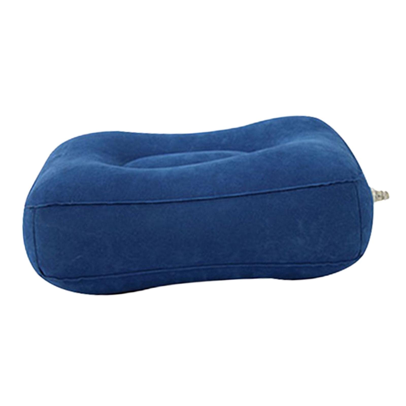 Set di 5 cuscini poggiapiedi gonfiabili in PVC per casa, aereo e campeggio, blu, 42 x 32 x 20 cm