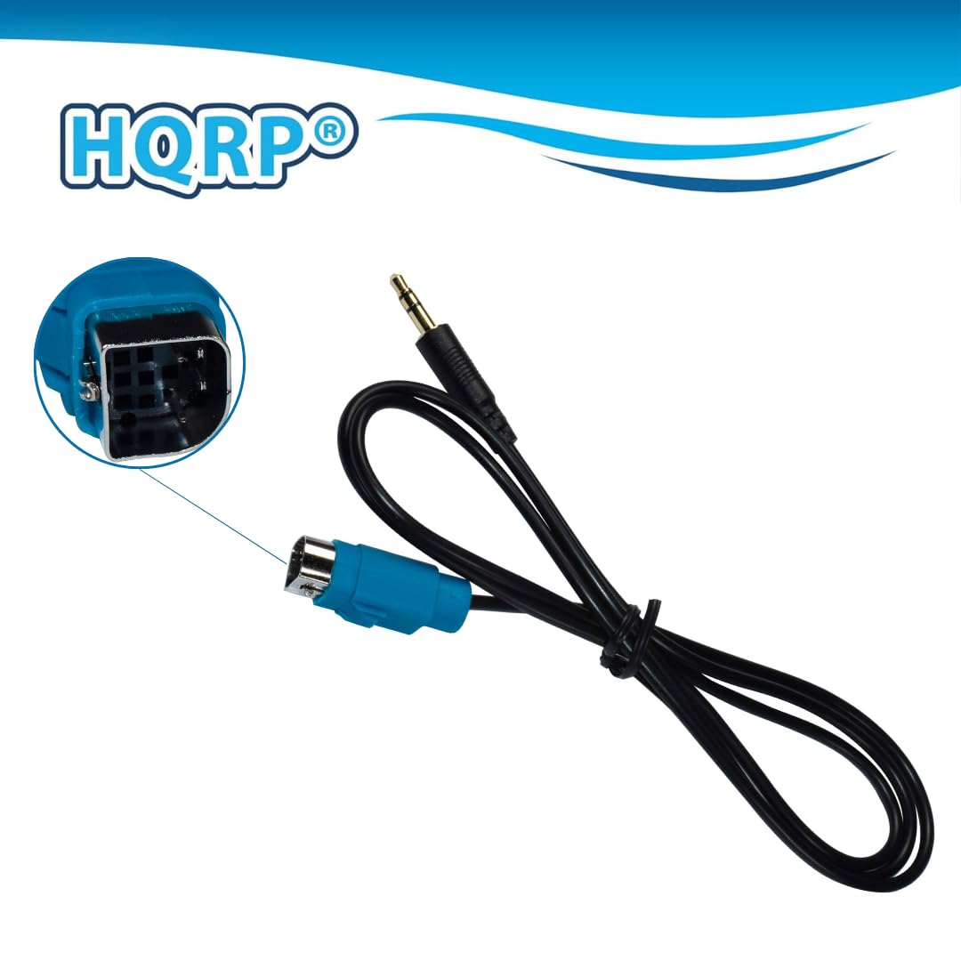Amazon.com: HQRP CD Changer Fullspeed to mini Jack Alpine Cable