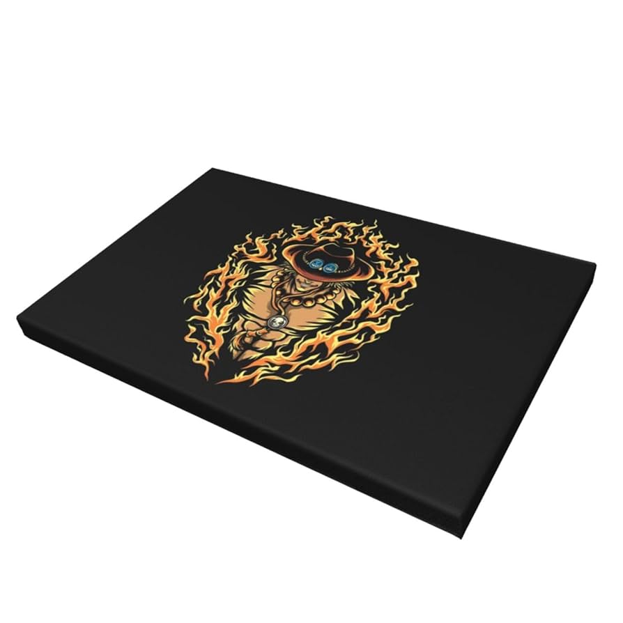 one piece エース飾り額絵 Amazon.co.jp: アートパネル ワンピース エース 火拳 ONE PIECE