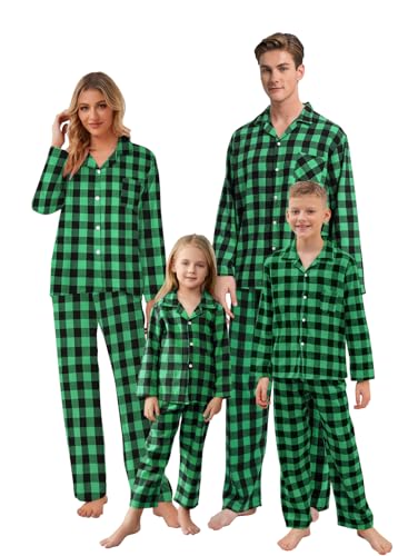 5 Best Green Plaid Pajamas for the Whole Family – Cozy and Stylish ...