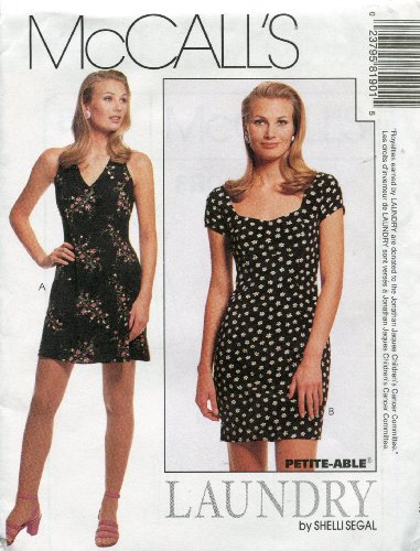 McCall's Pattern 8190 ~ Laundry by Shelli Segal Misses' Lined