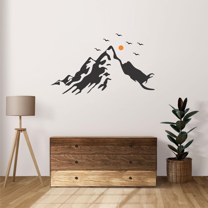 See full amazon price history chart for Artistic Decals Mountain & Sunset View Black Color Vinly Wall Stickers (Size 69X38) Artistic Decals Mountain & Sunset View Black Color Vinly Wall Stickers (Size 69X38) (B0CTG5HW6S) Amazon Price History, Amazon Price Tracker