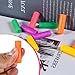 KISEER 12 Pcs Colorful Orthodontic Aligner Chewies for Aligner Chompers Aligner Trays Seaters, 6 Color