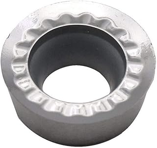 LIUXUEFE CNC Accesorios de Torno RPGT0803Z ZPW10, RPGT10T3MOZ ZPW10, producción RPGT1204MOZ ZPW10 Aluminio fresado CNC Inserciones de carburo (Color : RPGT1204MOZ ZPW10)