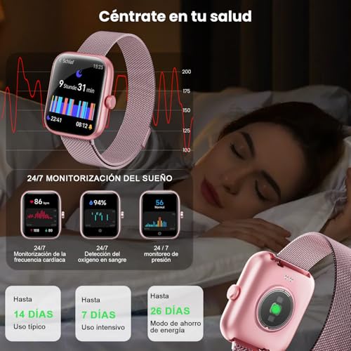 Opiniones de reloj celular smartwatch los más recomendados. 15 Imagen adicional