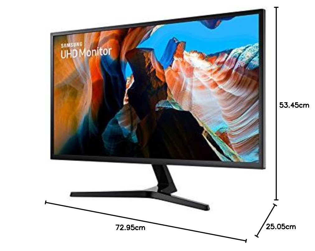 Samsung U32J590 81,3 cm (32") 3840 x 2160 Pixels 4K Ultra HD LED Noir