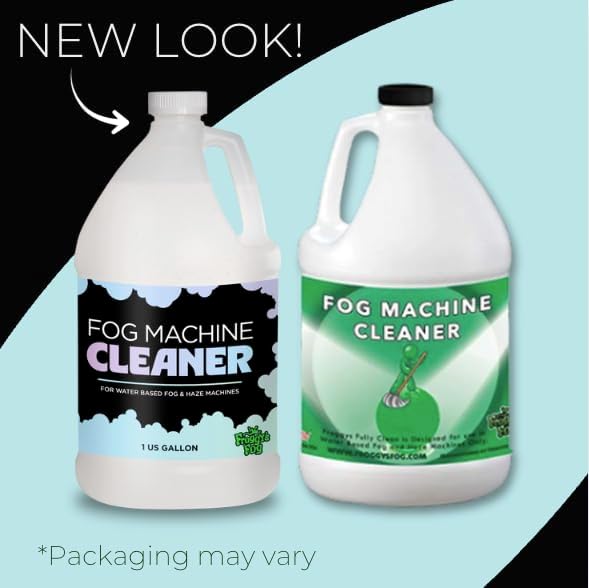 Froggy's Fog Fully Clean Fog and Haze Machine Cleaner Fluid - 1 Gallon, Froggy's Fully Clean Optimizes Performance & Extends the Life of Your Fog Machine