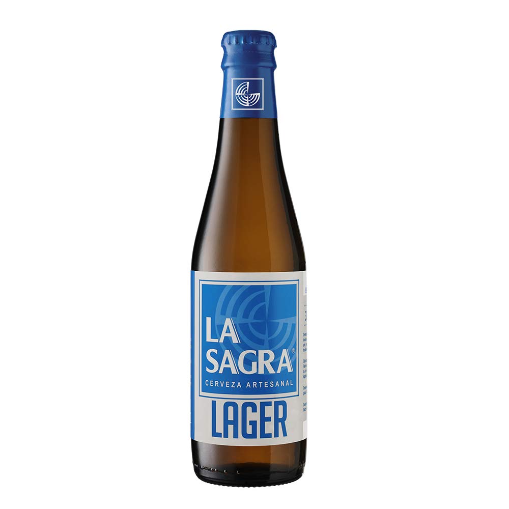 La Sagra PTINBO200027X24 Cerveza de Estilo Lager - 24 Paquetes de 330 ml - Total: 7920 ml