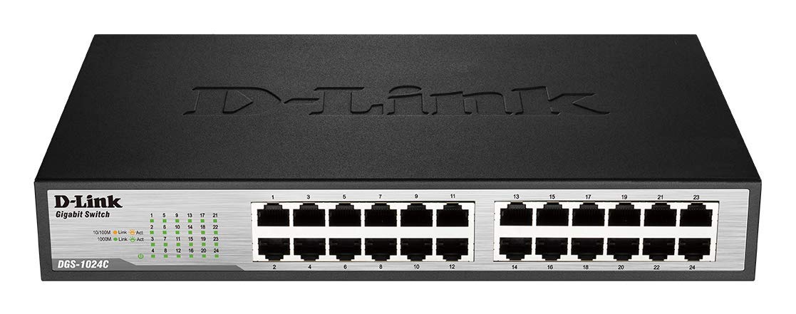 D-Link DGS-1024C 10/100/1000 Mbps 24-Ports Rackmountable Switch (B01GFMVNUM) Amazon Price History, Amazon Price Tracker