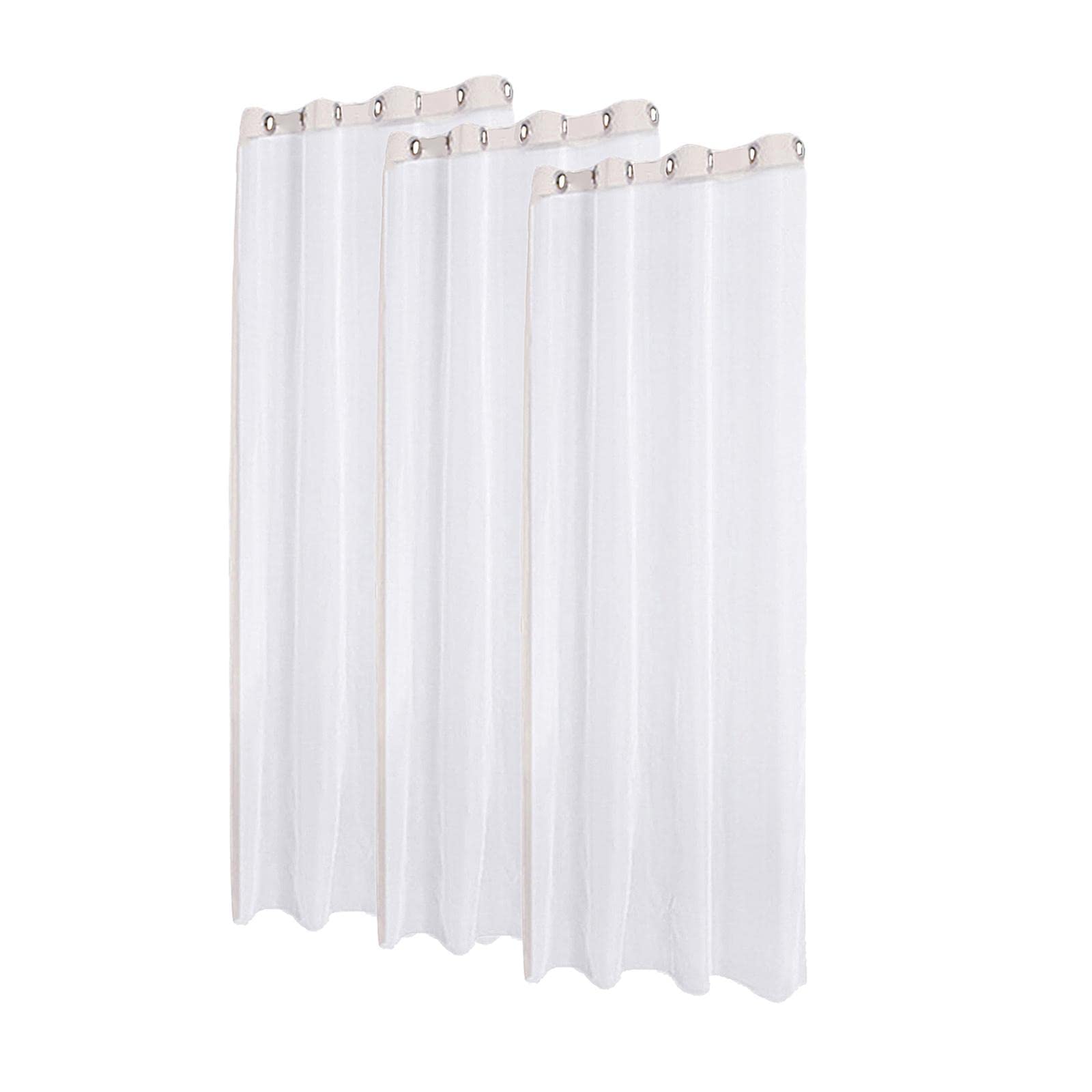 VELURA 2X Sheer Curtain Eyelet Waterproof Drape Patio Privacy Decor Voile Curtain|3 Piece Curtain|Curtains, Drapes & Valances| Window Treatments & Hardware |Home & Garden-image-16