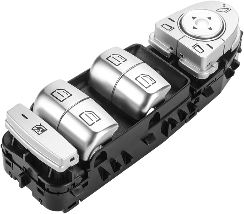 ABS Plastic Black Master Switch Mercedes C Class - E Class Power Window Switches, For Car At ₹ 2500/piece In New Delhi - Foto 6