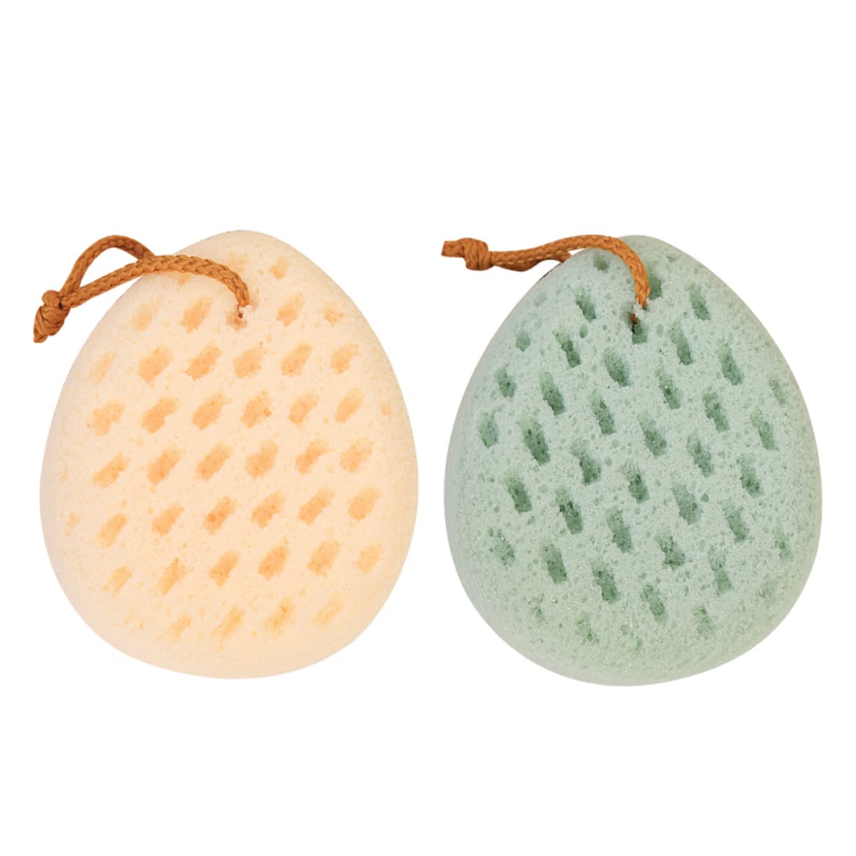 FRCOLOR 3 esponjas de baño para niños pequeños, esponja de bebé para baño exfoliante, de aire para, cepillo de, exfoliante, cara, lavabo, almohada, lavandería hombre