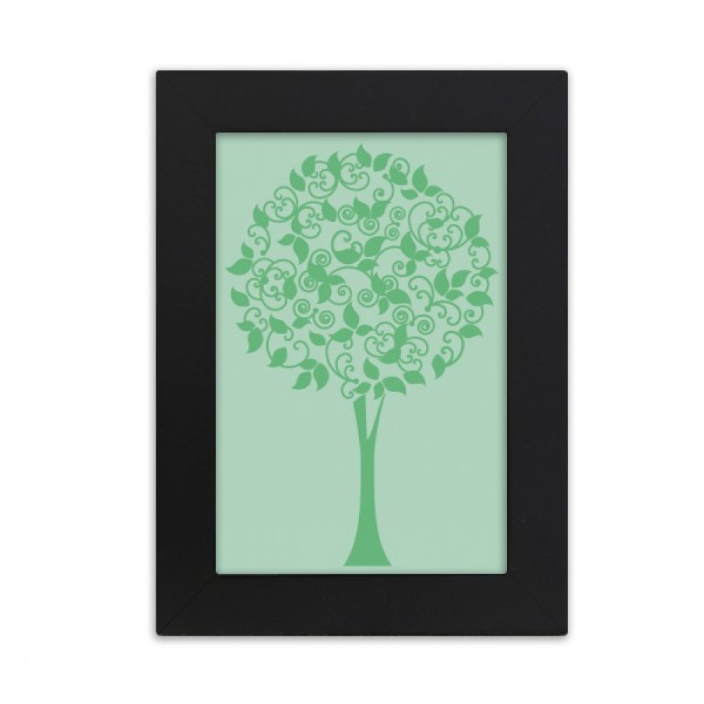Cadre photo noir arbre de bureau de style peinture d'art pour photos de table 10x15 cm