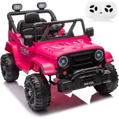 sopbost 12V Ride On Car with Remote Control for Kids