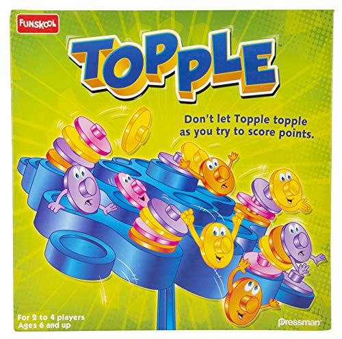 Image of Funskool Tabletop Game - Strike 4, 2 Players, 6 & Above & Games - Topple, 2-4 Players, 6 & Above
