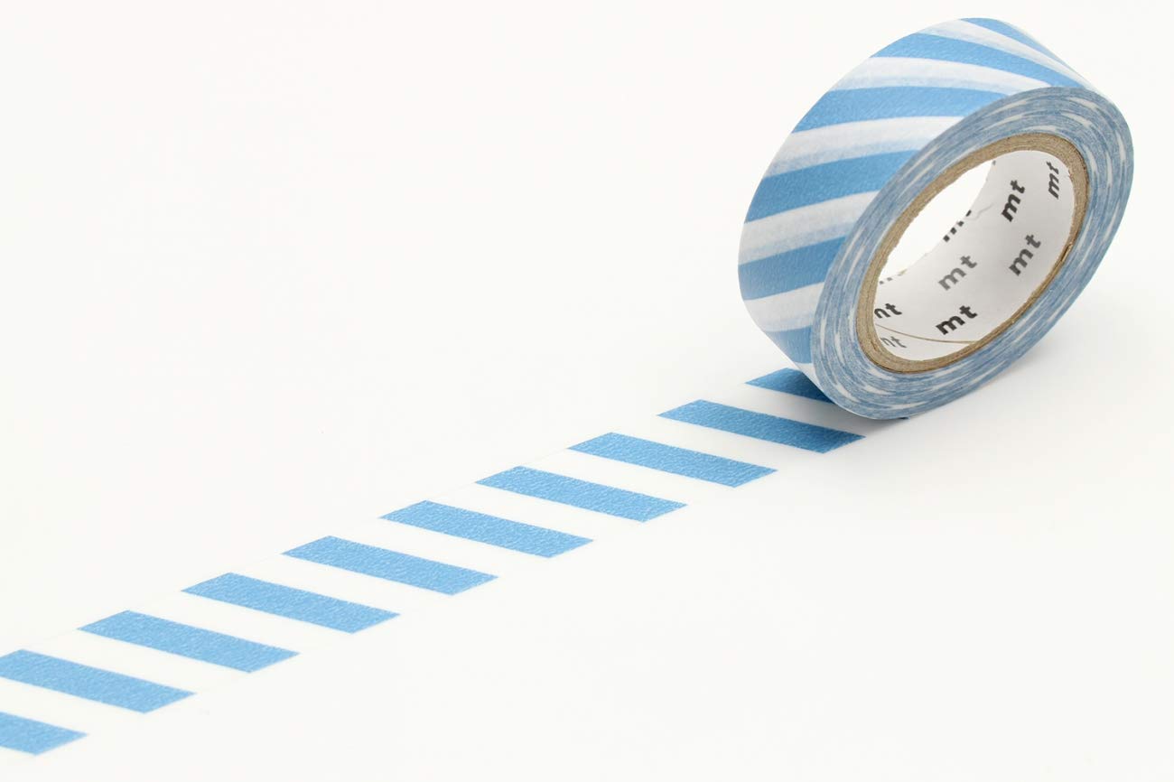 MT Washi Masking Tape Stripe, 15 mm x 10 mtrs Shade - Grayish Sky, (Pack of 1) (B08QD663L4) Amazon Price History, Amazon Price Tracker