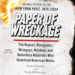 Paper of Wreckage Audiolibro Por Susan Mulcahy, Frank DiGiacomo arte de portada