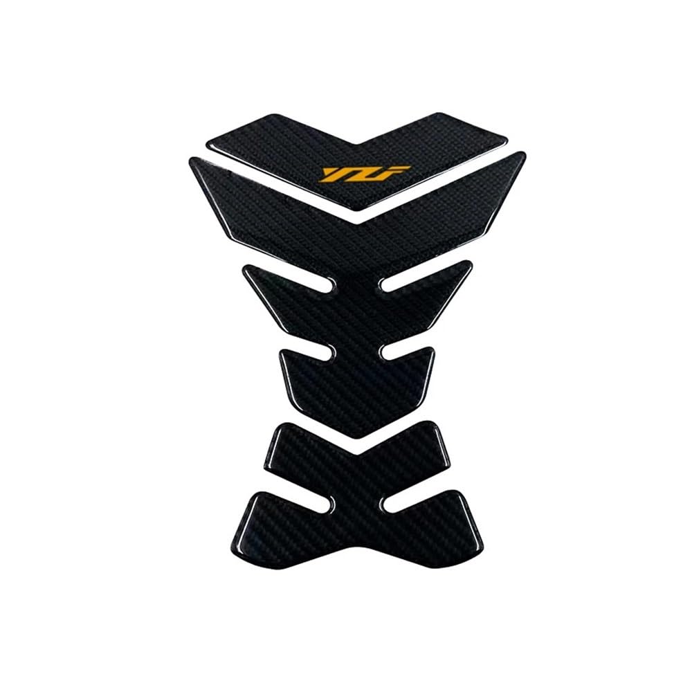 Protège réservoir en carbone véritable pour moto Yamaha YZF R1 R6 R3