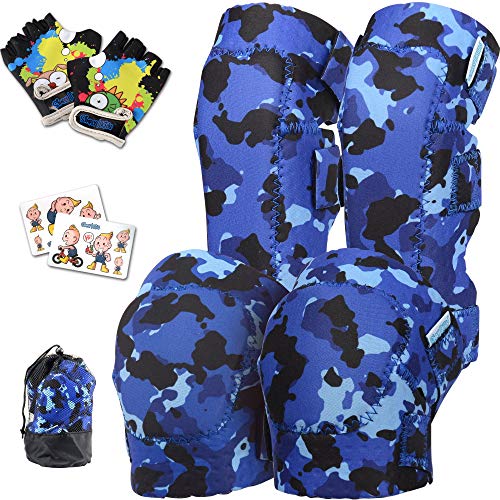 Simply Kids Protecciones Patines Niña I Coderas y Rodilleras Niño con Muñequeras I Protecciones Skate de Patinaje, Monopatín, Bicicleta, Hoverboard, Protecciones Patines Niño y Niñito Cover