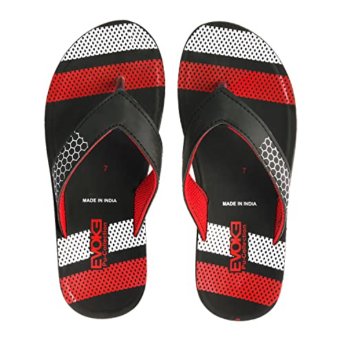 Image of EVOKE Skid Resistent Super comfortable Lightweight Rugged Sole Flip Flops /Slipper for Men (FF 5)