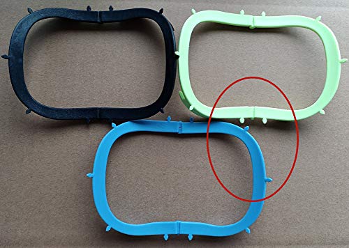 2pcs rubber dam sheets frame light foldable x-ray film dental hager style blue green black 134 bluegreen