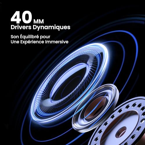 KIWI design Audio Sangle de Tête avec Batterie pour Meta Quest 3/3S, K4 Duo Casque DualFast à Chargement Rapide Accessoires VR au Design Équilibré pour Un Son Amélioré et Un Temps de Jeu Prolongé – Image 6