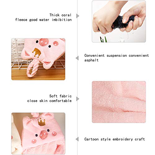 MonLiya 4 Pz Asciugamano per Bambini, Asciugamano