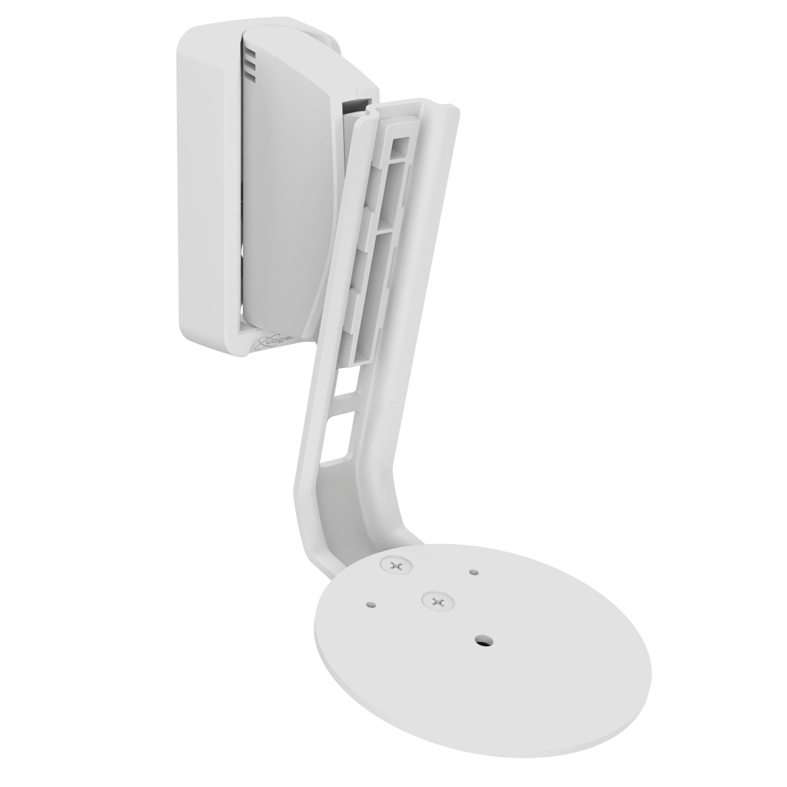 Vogel’s SWM 4021 Support Mural pour Enceinte Sonos Era 100 – Spécialement conçu et Adaptation Parfaite | Inclinaison -25°/+5° | Orientable Jusqu’à 70° | Blanc (1x)