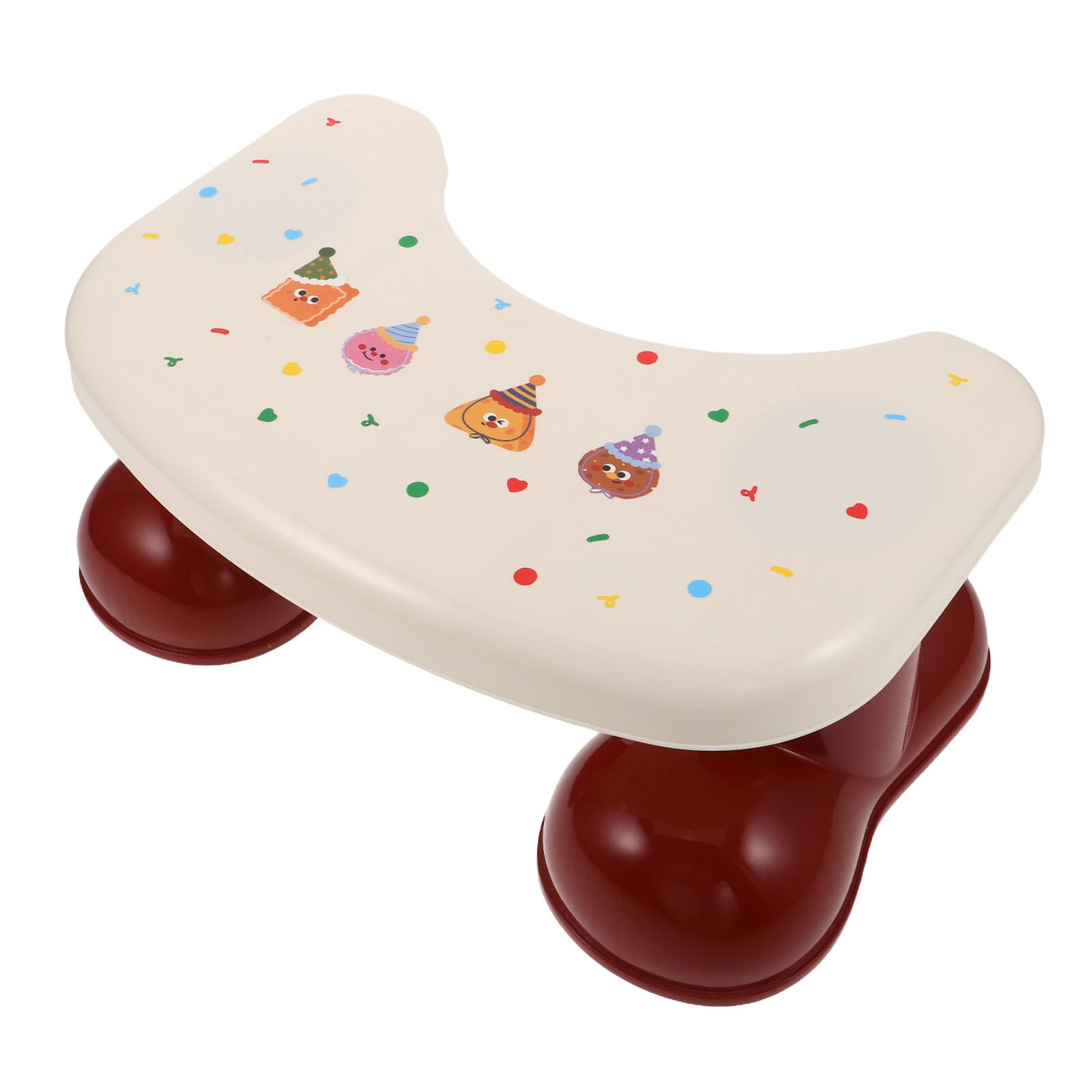 HANABASS Taburete para Antideslizante de Plástico para Baño Escalón de Seguridad para Inodoros Banco Resistente para Entrenamiento de Control de Esfínteres Fácil Limpieza y Ahorro de