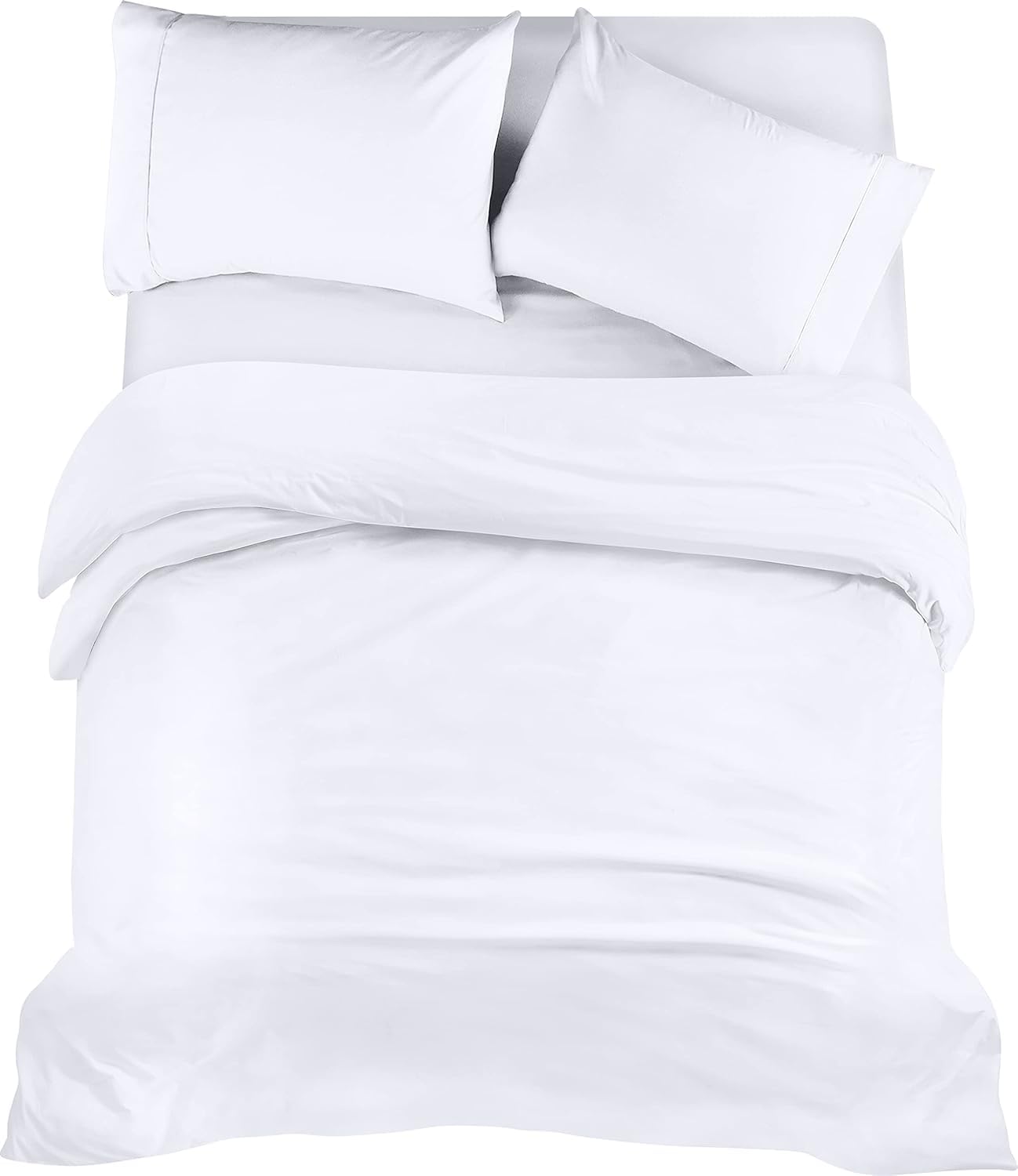 Utopia Bedding 4 Piece King Bedding Set - Pack of 6 - Duvet Cover, Fitted Sheet with Pillow cases - Soft Brushed Microfiber Polyester (Beige) — view 14