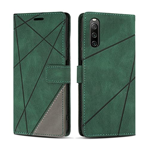 SONWO Cover per Sony Xperia 10 IV Custodia, Flip Caso