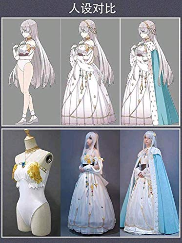 Amazon | コスプレ衣装 Fate/Grand Order風 FGO アナスタシア 皇女 髪