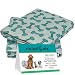 rocket & rex Washable, Reusable, Pet Training and Puppy Pads. 2-Pack (x-Large). Waterproof, Leak-Proof and Absorbent. Whelping, Incontinence, Travel, Bed Wetting, Mattress Protector.