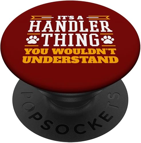 Dog Agility Handler Thing - Dog Agility PopSockets Standard PopGrip