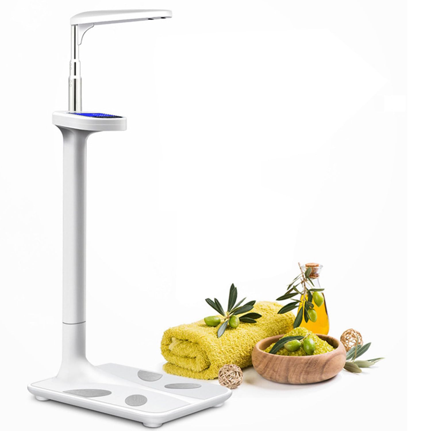 Báscula electrónica de Alta precisión para medir Altura y Peso, Ideal para Bajar de Peso - Báscula médica Digital LED