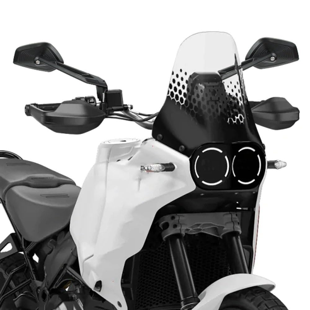 Retrovisor manillar scooter Espejos Retrovisores De Motocicleta Compatible con Ducati Para Desert X Para DesertX Para Desert-X 2022 2023 2024 Para Espejo Lateral CNC Para