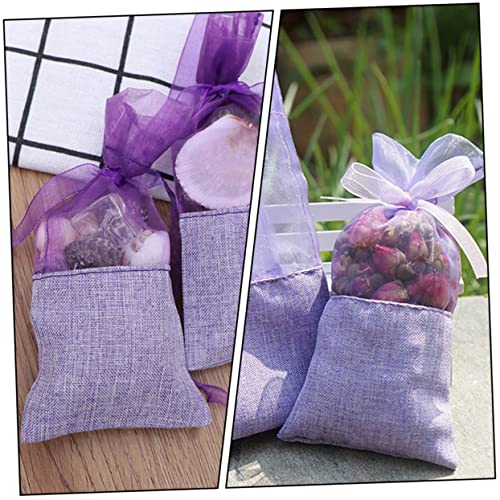 SECFOU 24 Bolsitas Aromáticas de Lavanda para Hogar y Auto miniatura 2