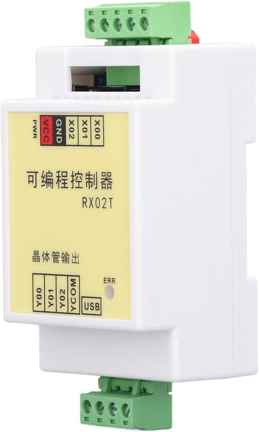 Programmable Controller Industrial Automation Control Board 12 - 24V with Time Relay, Solenoid Valve, Compact Structure - Easy Operation, Software Simulation, Multi - Device Comp