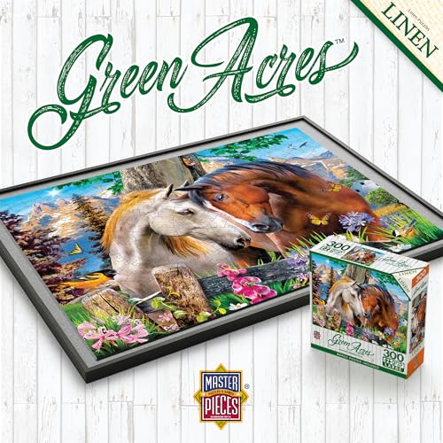 Rompecabezas MasterPieces de 300 piezas, piezas grandes fáciles de agarrar, tema Granja Meadow Mountain, ideal para adultos, mayores, familia y niños, acabado mate, 45,7 x 61 cm miniatura 6