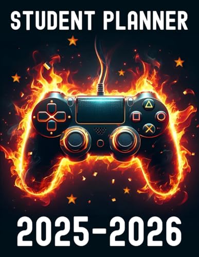 Student Planner 2025-2026 Gaming: With Weekly & Monthly Spreads, To-Do List, Habit Tracker & Homework Organizer for Middle and High School Students | ... for Video Games Lovers in Back to School image 2