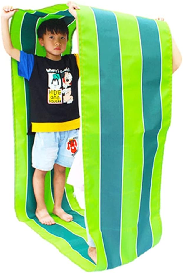 Playing Run Mat Colorful Striped Oxford Cloth Running Mat, Interesting Multiplayer Cooperative Game Props, Suitable for Kindergarten Sports Day/Birthday Party (Size : Kids-4M/13FT)