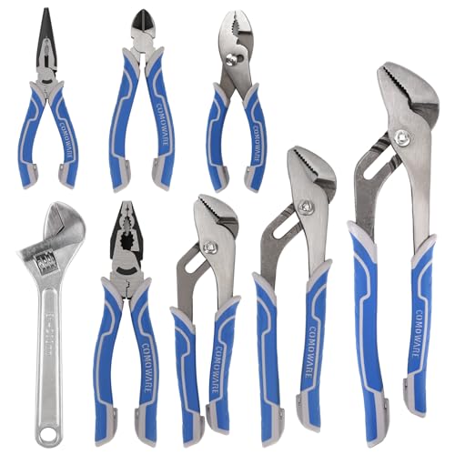 COMOWARE 8Pcs Pliers Set, 12
