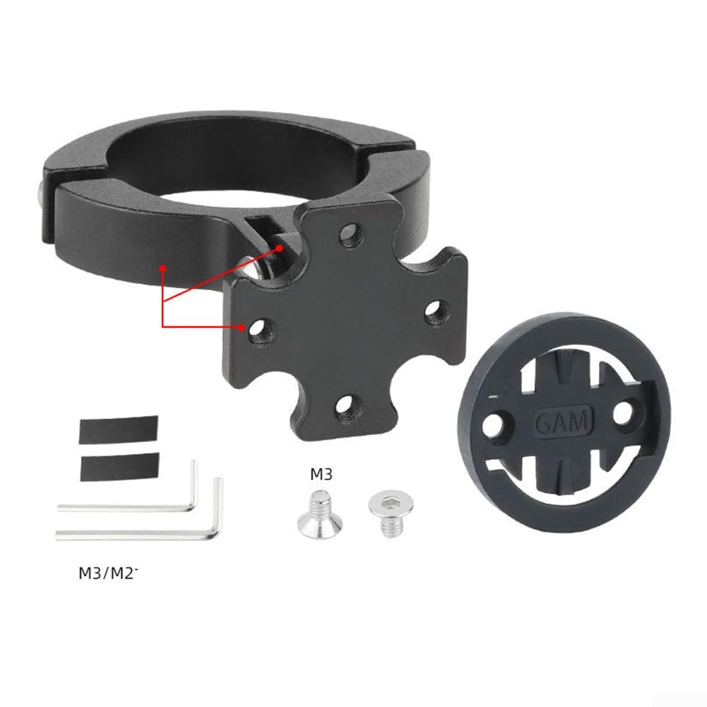 Support De Tige De Selle Pour Traceur GPS Et Feu Arrière – Compatible Garmin Varia 515, Specialized Tarmac SL7 – Fixation Par Collier Ou Vis, Robuste Et Léger