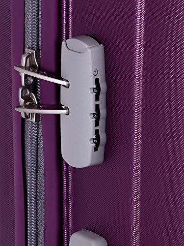 Image of VIP Polyester 68 Cm Purple Strolley Bag