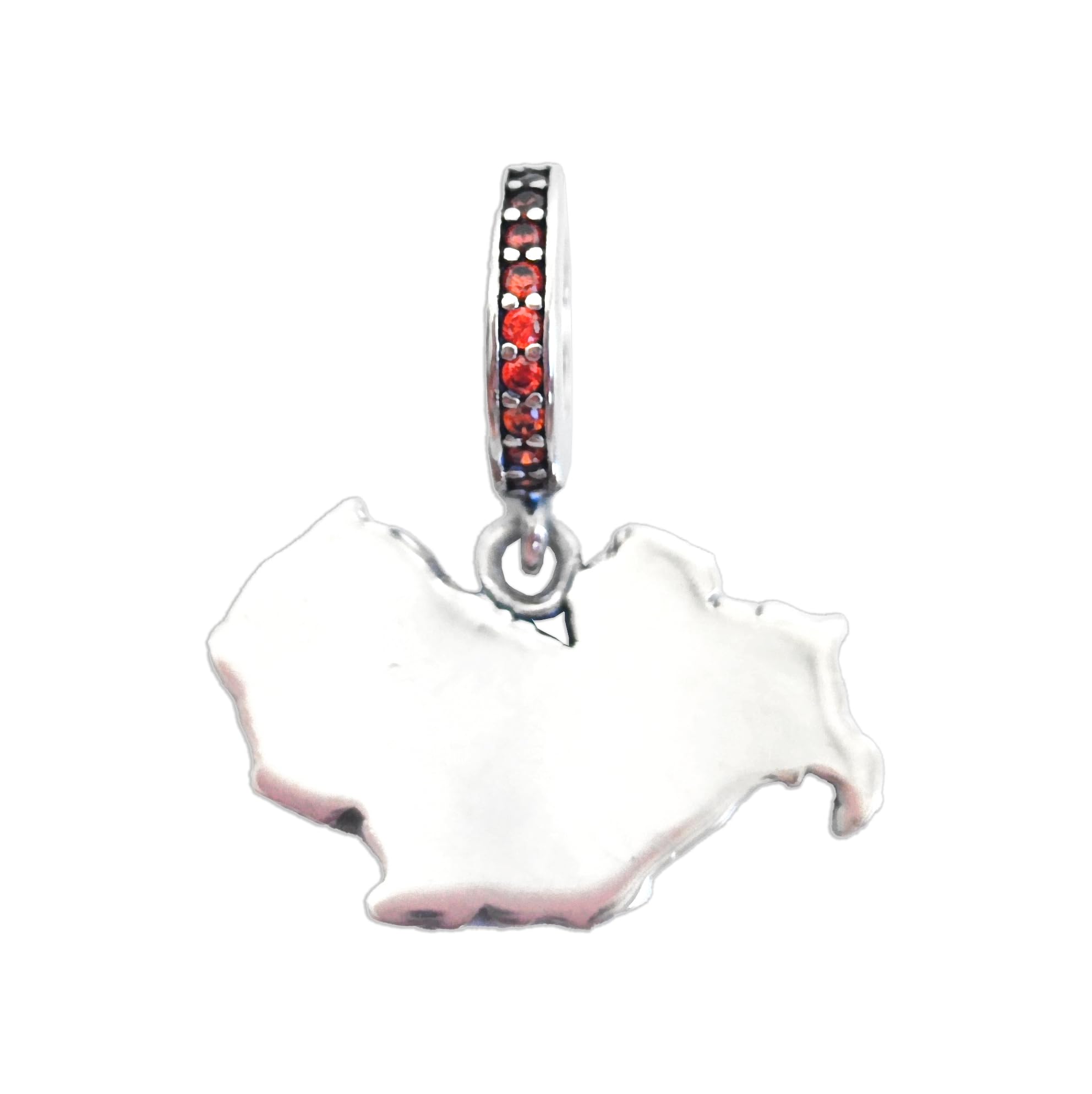 Charm Region Molise Italien Souvenir Anhänger Silber 925 - Leas Folies für Pandora, Sterling-Silber, Zirkonia