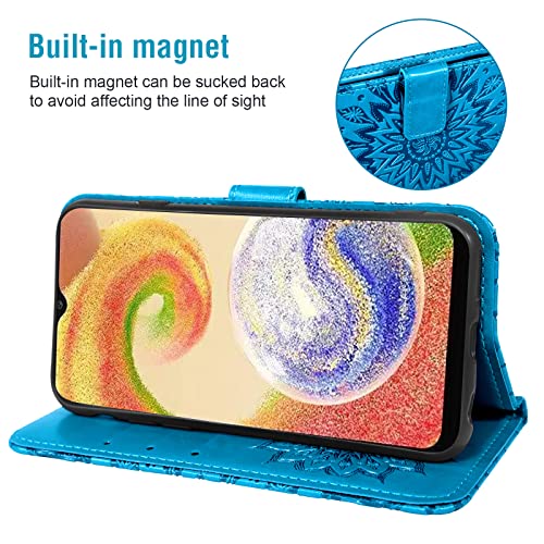 Funda para Samsung Galaxy A04e accesorios celulares AO4e delgada con vidrio 3