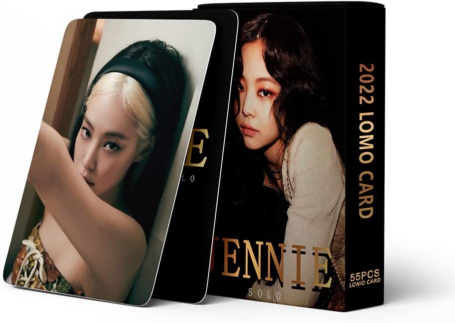 SKLTN Blackpink Jennie Photo Cards Jennie Solo Album Cards BP