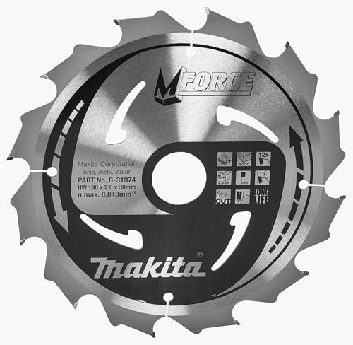 Makita B-31974 MForce Saw Blade 190x30x12T